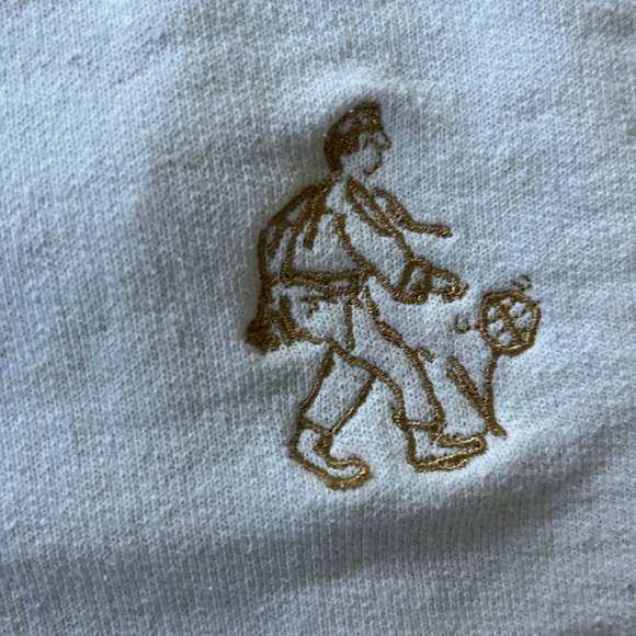 Aimee Leon Dore & Drake’s cream 100% Cotton Sweatpants sz M gently used - Picture 3 of 10